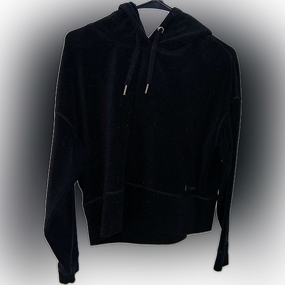Calvin Klein Performance Jackets & Blazers - COPY - Gorgeous mint vintage Calvin Klein cropped ladies hoodie black velour / …